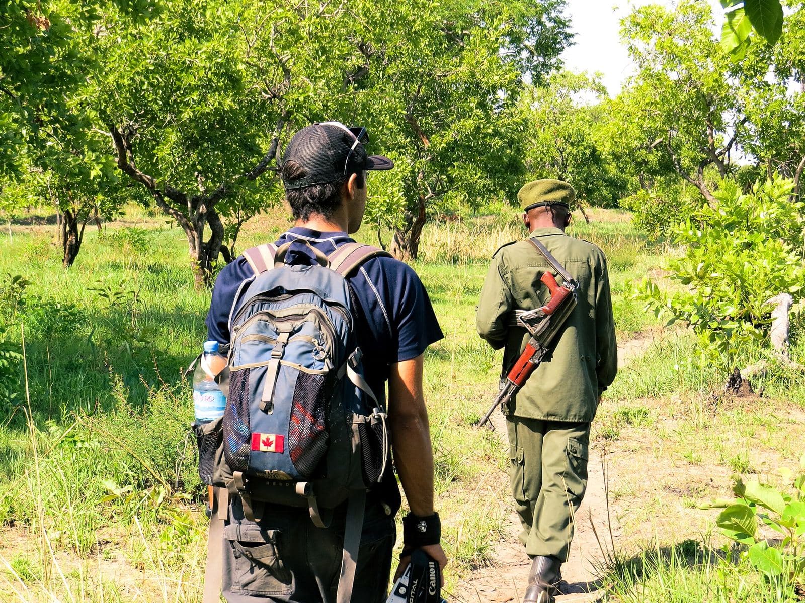Walking safari with a ranger in Katavi