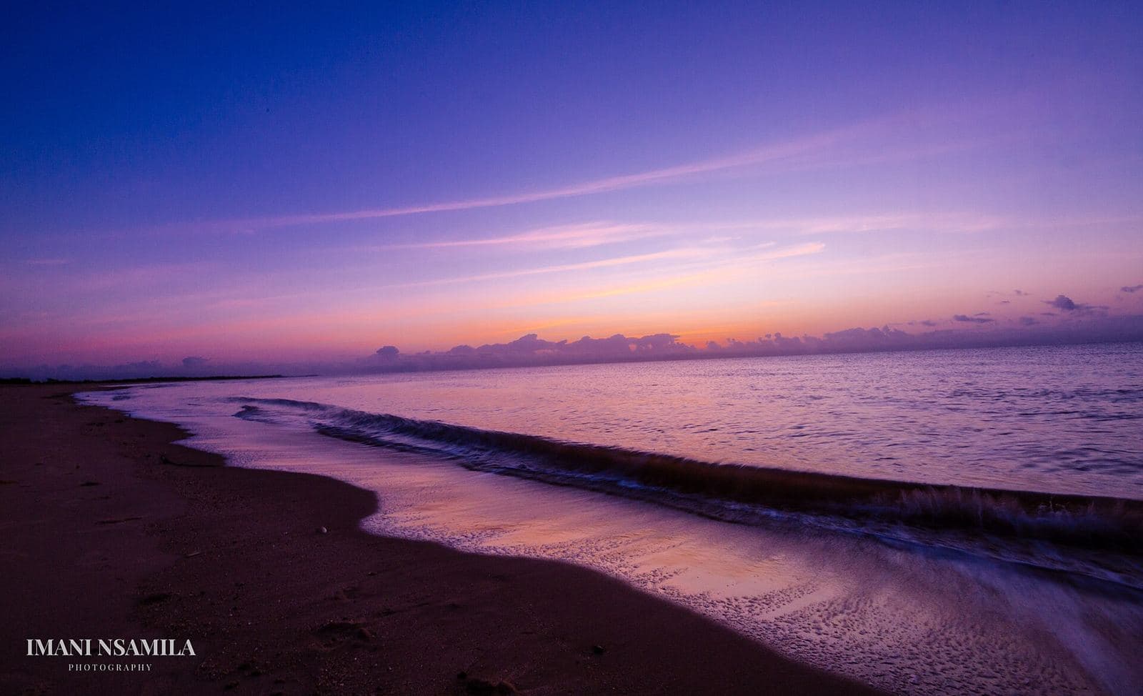 Sunrise over the Indian Ocean at Saadani